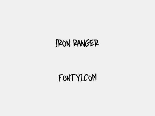 IRON RANGER