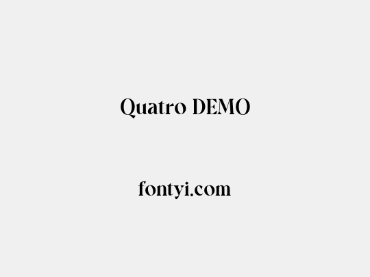 Quatro DEMO