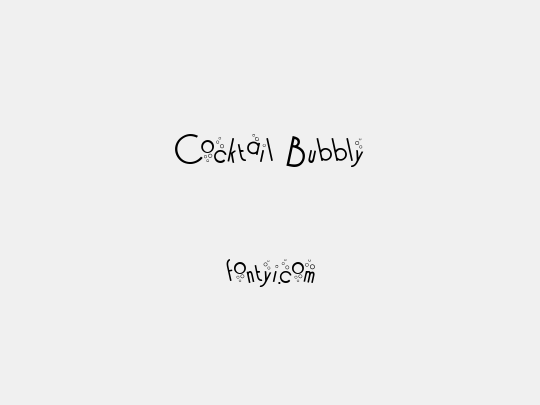 Cocktail Bubbly