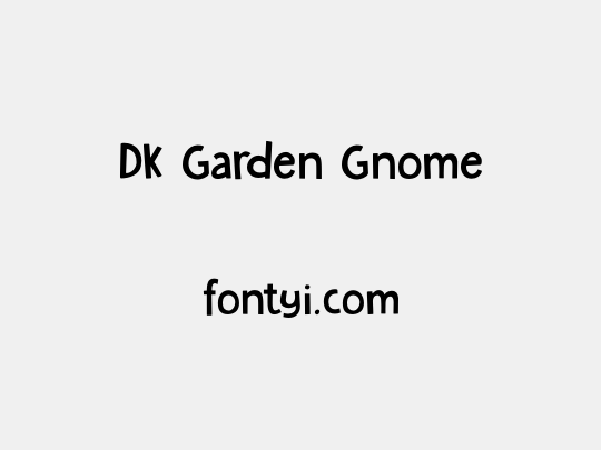 DK Garden Gnome