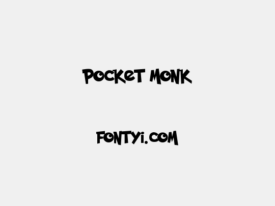 Pocket Monk