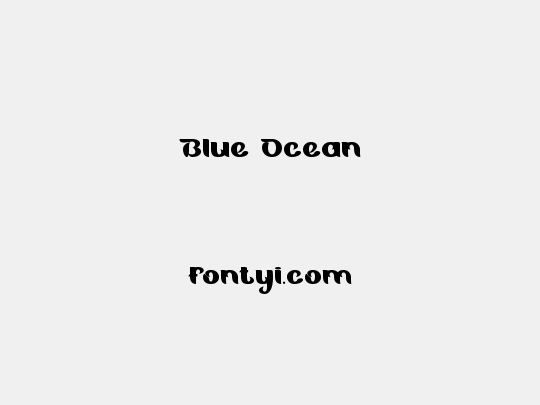 Blue Ocean