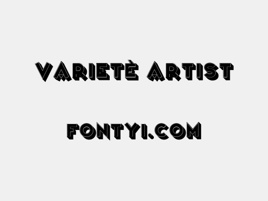 VarietÈ Artist