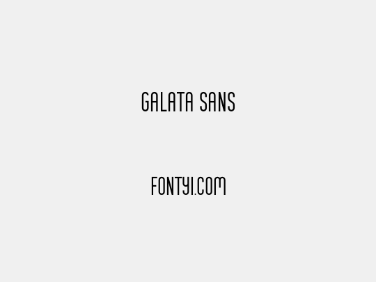 Galata Sans