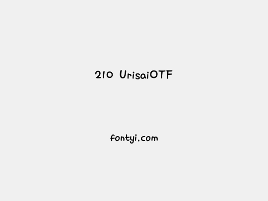 210 UrisaiOTF