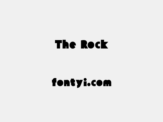 The Rock