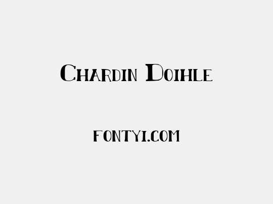 Chardin Doihle