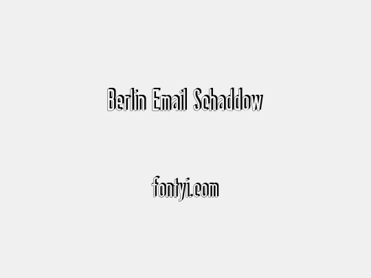 Berlin Email Schaddow