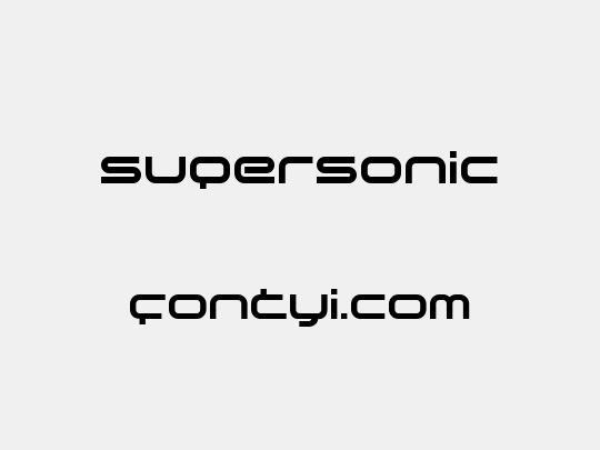 supersonic
