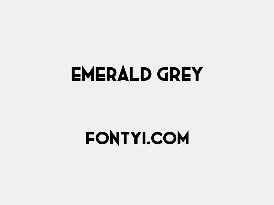 Emerald Grey