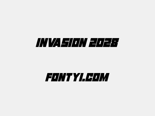 Invasion 2028