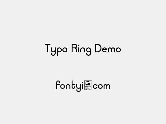 Typo Ring Demo