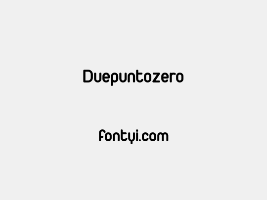 Duepuntozero