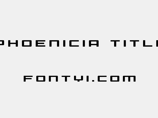 Phoenicia Title