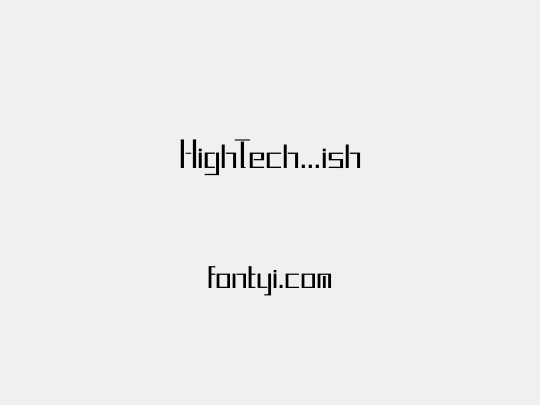 HighTech...ish