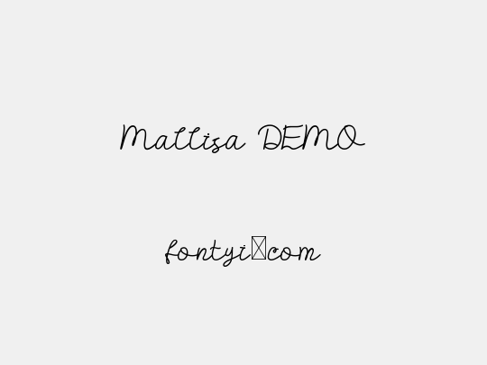 Mallisa DEMO
