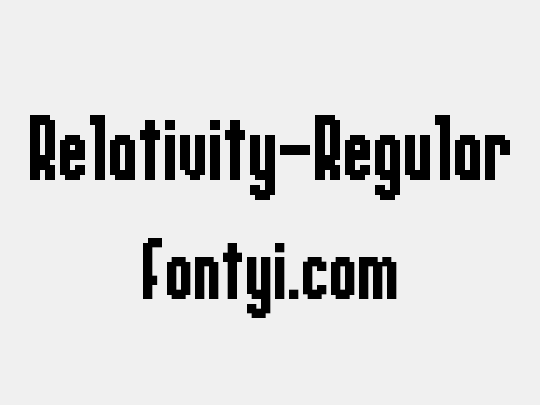 Relativity-Regular