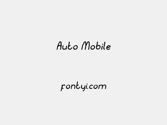 Auto Mobile