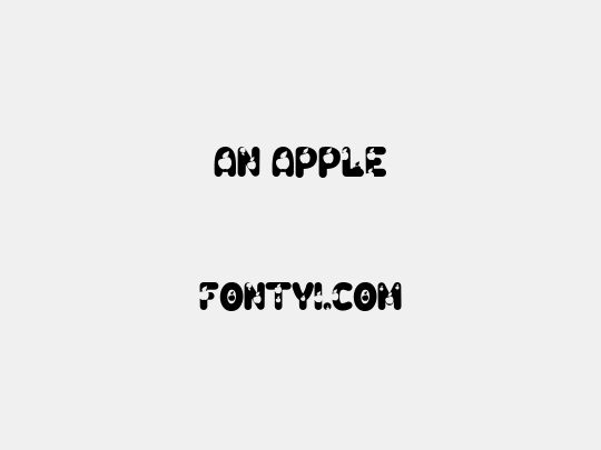 An Apple