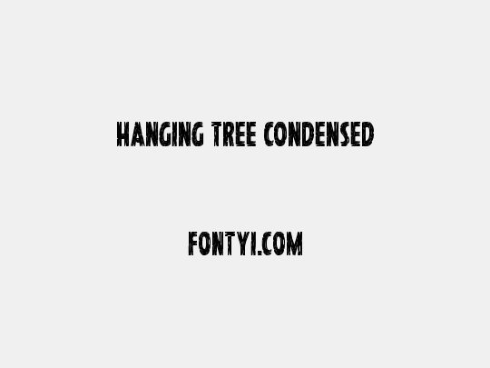 Hanging Tree Condensed