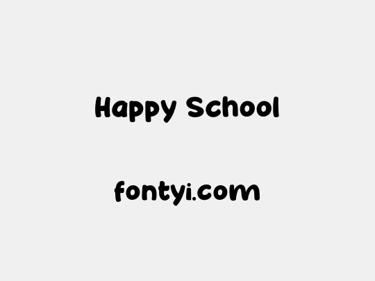 Happy School
