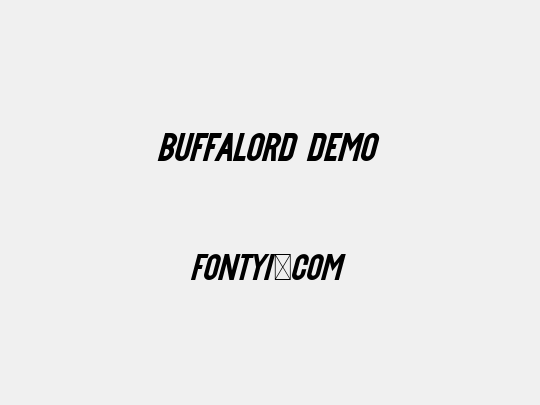 Buffalord Demo