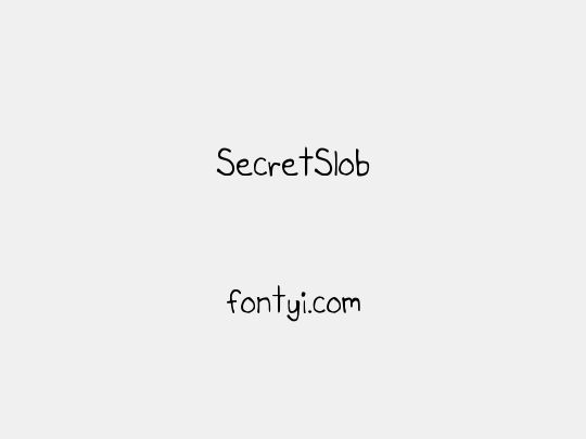 SecretSlob
