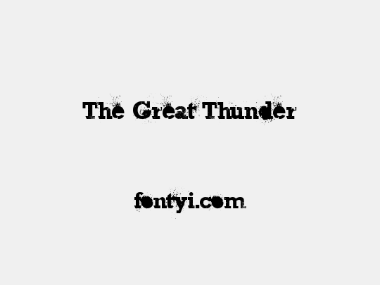 The Great Thunder