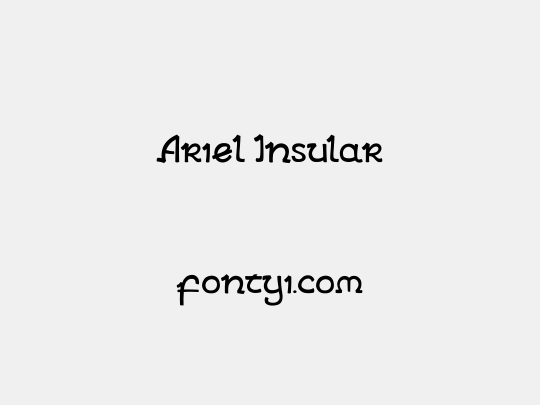 Ariel Insular