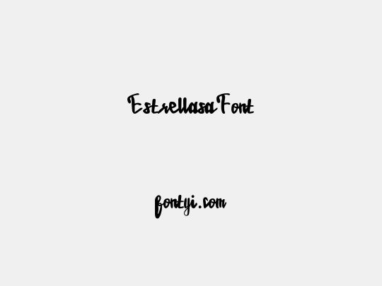 EstrellasaFont