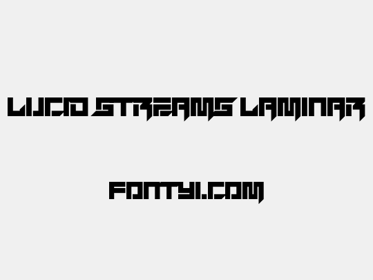 Lucid Streams Laminar
