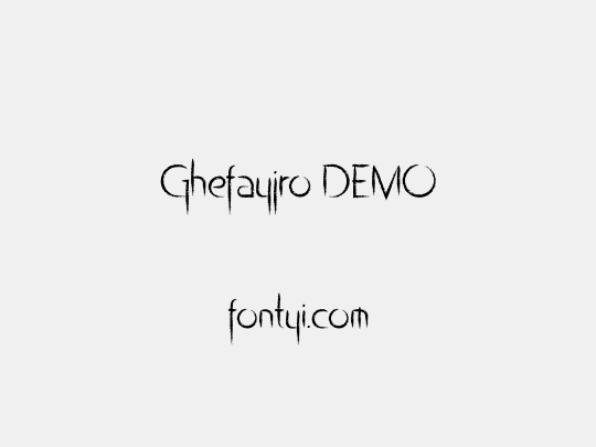 Ghefayjro DEMO