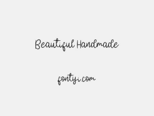 Beautiful Handmade