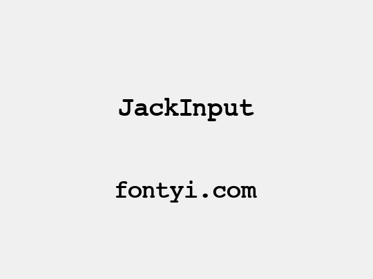 JackInput