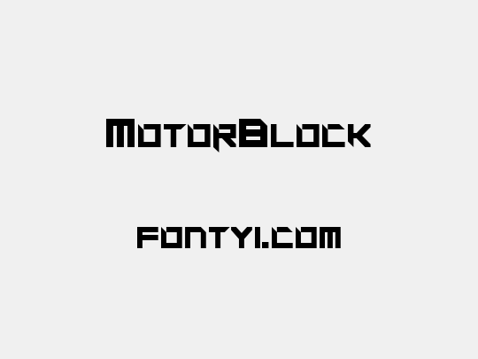 MotorBlock
