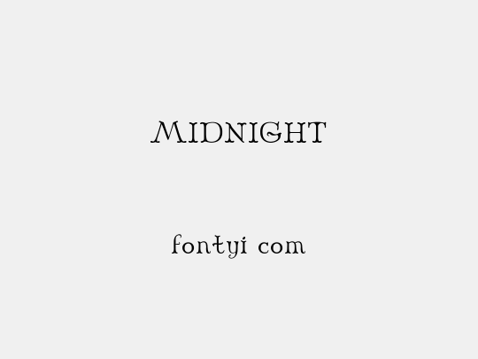 MIDNIGHT