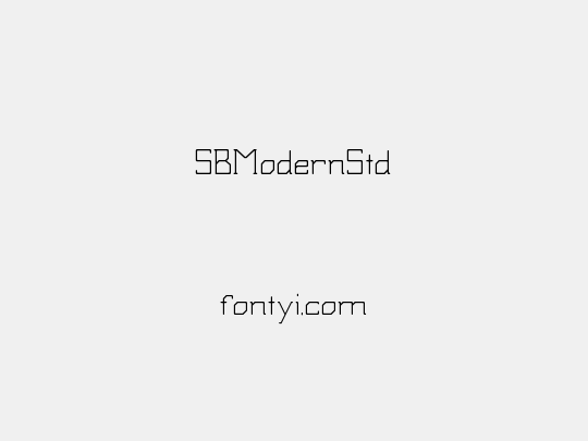 SBModernStd