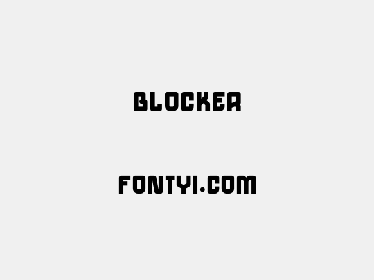 Blocker