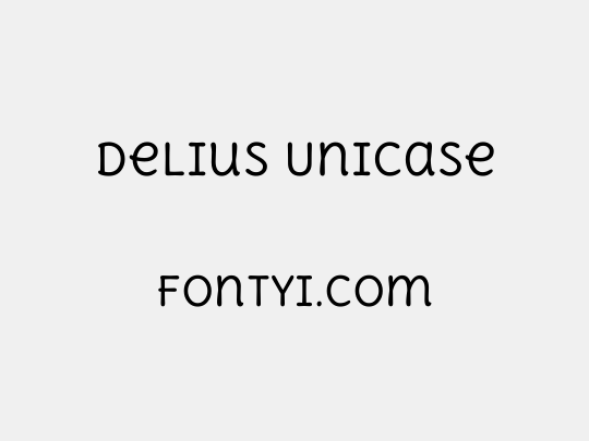 Delius Unicase