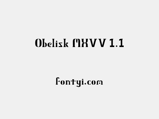 Obelisk MXVV 1.1