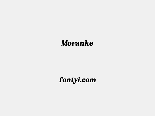 Moranke