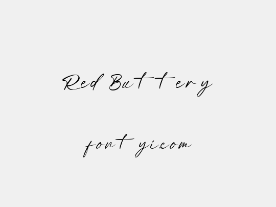 Red Buttery