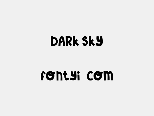 Dark Sky