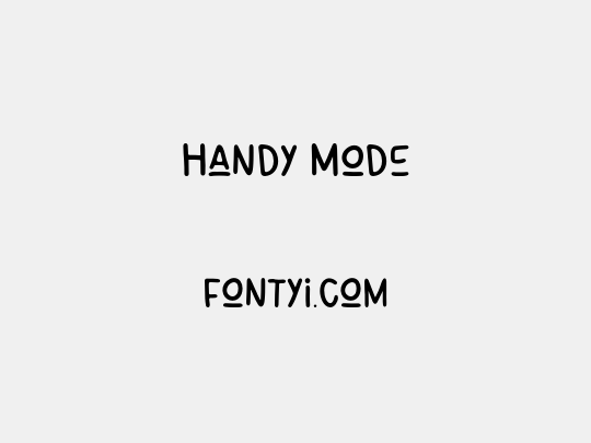 Handy Mode