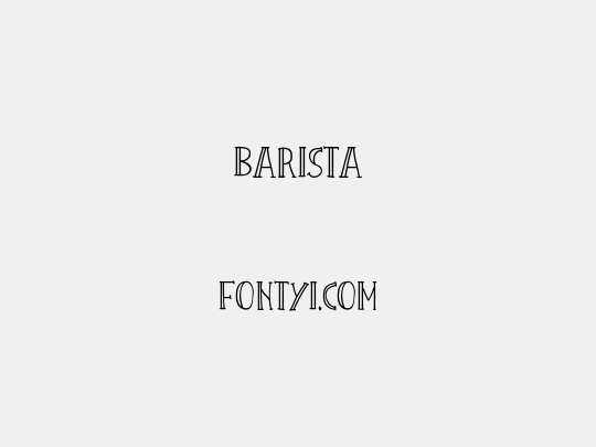 Barista