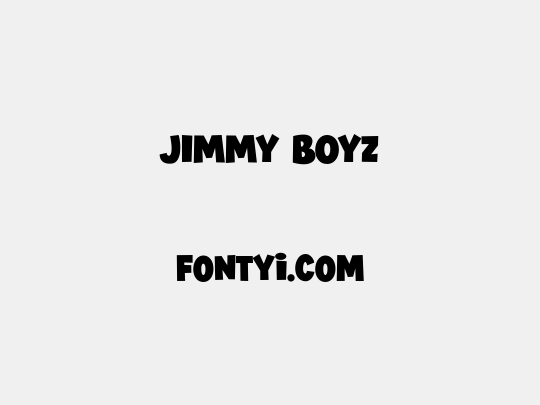 JIMMY BOYZ