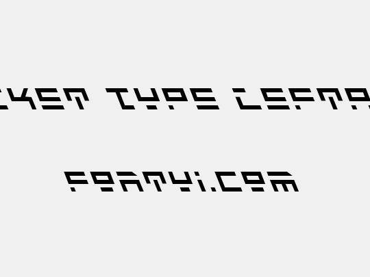 Rocket Type Leftalic