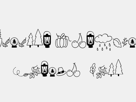 Autumn Dingbats