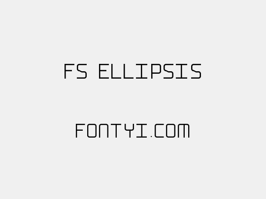 FS Ellipsis