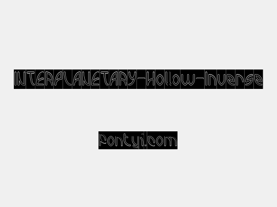 INTERPLANETARY-Hollow-Inverse